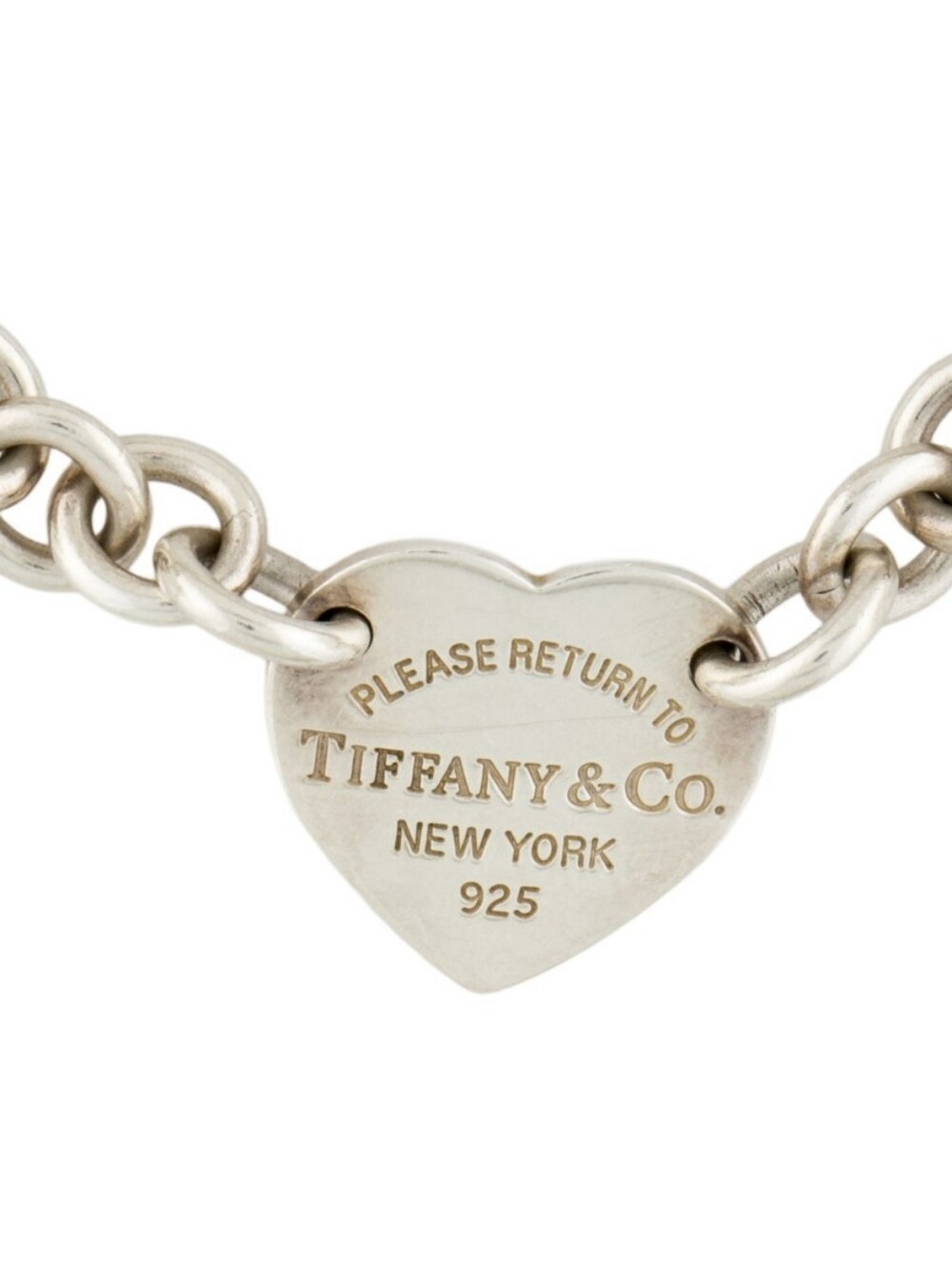 Tiffany & Co. Silver Heart Charm Bracelet - Picture 4 of 5